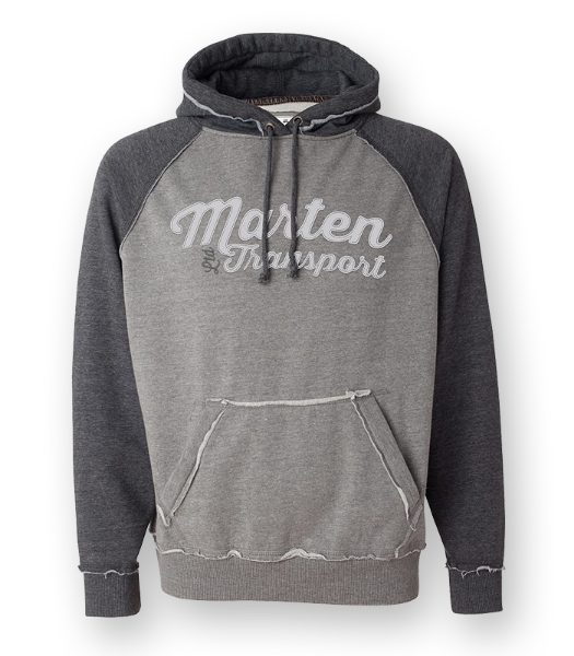 Picture of JA8885 - Vintage Heather Hooded Sweatshirt