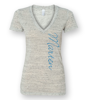 Picture of 6035 - Ladies Deep V-Neck Jersey T-Shirt