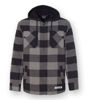 Picture of 8620 - Quilted Flannel Full Zip Hooded Jacket