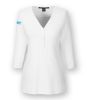 Picture of DP186W - Ladies Y-Placket Convertible Sleeve