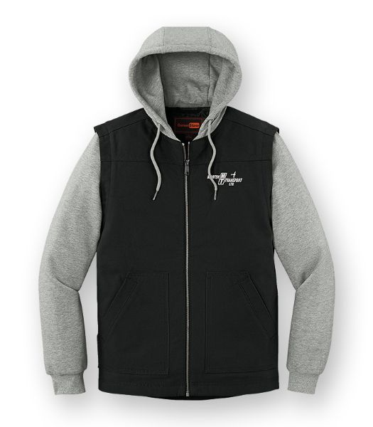 Picture of CSJ42 - Duck Fleece Full Zip Hooded Jacket